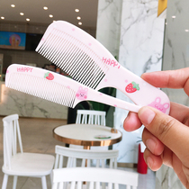 Childrens small comb little girl comb hair plastic pick comb female baby tie hair cute cartoon comb