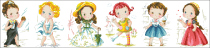 Cross stitch electronic drawings 4231 SO-G63 cartoon pillow figure 376W * 85H26 color XSD source file