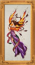 (Decorative painting)DMC Cross stitch kit~BF Queen Sally redraw color drawings scheduled T2082
