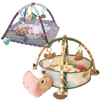 Multi-purpose baby gym frame toy baby turtle fence game blanket crawling mat ocean ball pool newborn gift