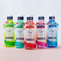Japan Ora2 haolo tooth mouthwash clear breath bright white color 460ml fresh breath no alcohol