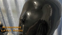 FErubber Dark Epoch Integrated Molded Latex Headgear 0-4mm Microporous Headgear