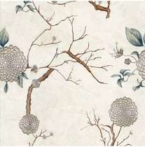 Yuxiu embroidery wall cloth Chinese classical flowers and birds seamless wall cloth custom wall cloth living room background female sand