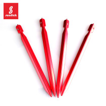 Outdoor accessories reinforced bold aluminum alloy triangular windproof nails tent accessories canopy nails