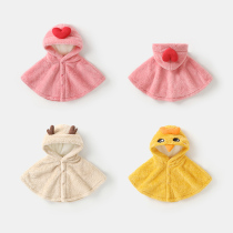 Baby cloak thickened coat Autumn Winter Spring and Autumn Children Baby male toddler coat Winter girl cloak Y6764