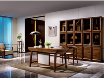 Lais furniture walnuts master series solid wood desk HM-A7-G01