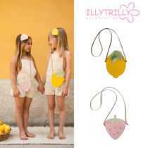 ILLY TRILLY Lebi Tong Huihui SS22 Chunxia girl handmade genuine leather fruit inclined satchel bag single shoulder bag