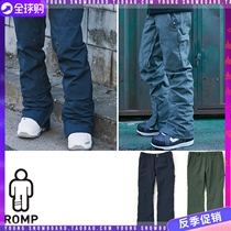 17 18ROMP Korean men and women same snow pants assault pants outdoor winter single double board ski pants