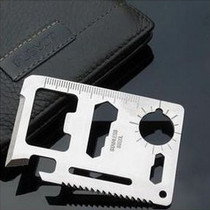 Large saber card Multi-function life-saving card Universal camping tool card distribution holster