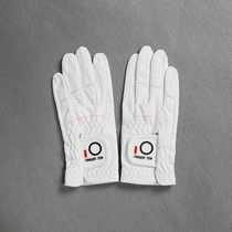 Golf gloves ladies a pair of left and right hands wear-resistant and comfortable flannel soft non-slip breathable playing practice
