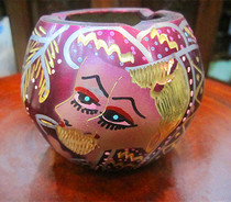 Tanabata send boyfriend fashion creative Pakistani national handicraft brass ashtray special offer