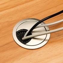 Desk hole cover hole decorative cover desk computer hole cover desktop round thread hole decoration computer desk thread box