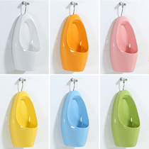 Adult manual urinal urinal hotel engineering Wall induction urinal kindergarten color station toilet home