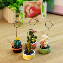 Cartoon creative message clip small note holder ornaments photo card holder post card clip post card clip