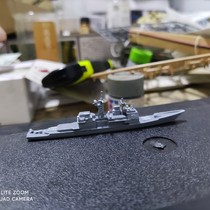 1 2000 ship American Ticonderogas class guided missile cruiser model finished