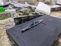 1 2000 ship USS Austin model finished