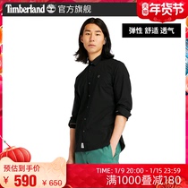 Timberland Tim Bailan official mens shirt 21 autumn new outdoor casual poplin long sleeves) A2EMS