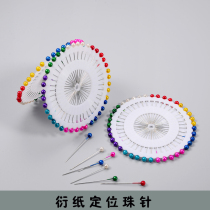Paper derivative tool pin derivative paper work Template positioning bead needle DIY hand tool