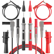Multimeter pen High precision multi-function digital table pointer Auto repair line detection Hook clamp alligator clip probe