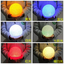 Stage performance props lights Dance hand-held chorus Hand-held luminous ball lights Festival performance creative LED decoration