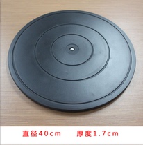 Direct 16 inch 40cm packing and winding flat plastic turntable load-bearing rotary table flower arrangement maker
