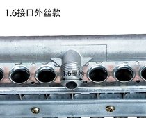 Steamer commercial cooking noodle drum steamer soup bucket steaming truck cabinet accessories roasted sweet potato machine outer wire 13 fire exhaust gas