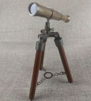 Pure copper monoculars India imported telescope with bracket pendulum can be used
