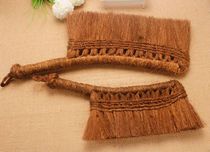 1 long handle Brown brush handmade mountain palm brush dust removal brush bed brush anti-static brush