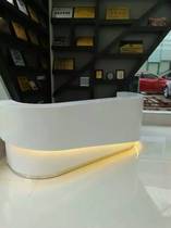 Company front desk Baking Lacquer Front Desk Desk Brief Desk Cashier Desk Cashier Desk front desk Desk Consulting Desk desk