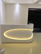 Baking Paint Toddler Front Desk Cashier Desk Bar Desk Reception Desk Clothing Store Kindergarten Counter Computer Desk is Alien