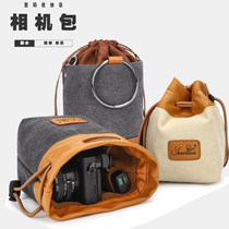 Moisture-proof SLR camera bag Canon storage bag Nikon photography bag Sony Fuji Micro single digital camera bag Canvas