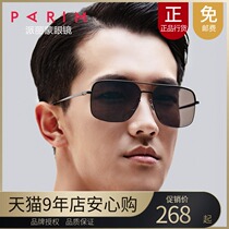 Parimon minimalist new retro box round face polarizer tide sunsun glasses men driving glasses 73524