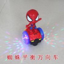 Baby rotating stunt toy car infant electric robot boy and girl birthday gift with light 3-6 years old