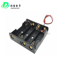 Battery box four-section No. 5 can hold 4 No. 5 batteries side by side Shenzhen Hongsheng Electronics
