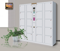 Supermarket Unit Supermarket Electronic Storage Cabinet Password Storage Cabinet Mobile Phone Barcode 24 Door Storage Cabinet Beijing