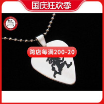Watson GsusMusic Metal Punk Titanium Pick Necklace Rastaman Reggae Reggae