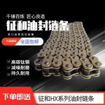Seihe X-ring outlet oil seal sealing ring Copper plated 428HX 520HX 525HX oil seal chain