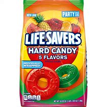 LIFE SAVERS 5 Flavors Hard Candy 50-Ounce Party Siz