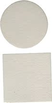Bosal CRS Craf-Tex Coaster Craft Pack 4-Inch Whi