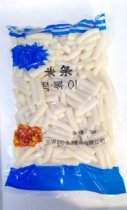   South Korea Korean rice strips 2kg rice cake strips fried rice cake sticky rice cake Rice strips finger rice cake