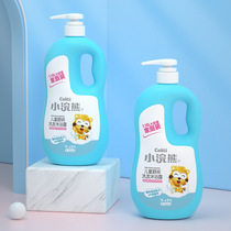 Little raccoon Fujian Camellia milky white children shampoo shower gel two in one 1 15L