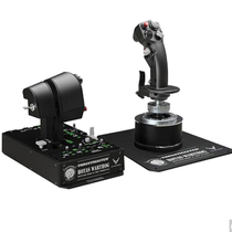 Figure Mast a10c two-hand joystick Microsoft simulation aircraft flight professional all-metal can be equipped with foot rudder activation code