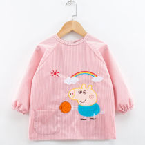 Children gown gown baby children dao gua Waterproof Winter men fan chuan yi bib chi fan yi Crystal Velvet