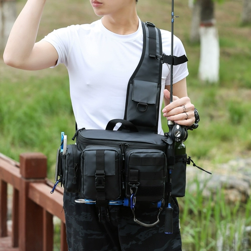 Водонепроницаемая универсальная поясная сумка, мужская спортивная тактическая сумка на одно плечо для путешествий