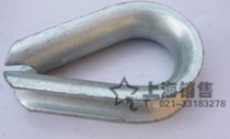 Iron galvanized chicken heart ring triangle ring ring triangle ring wire rope boast sheath protective sleeve M12 M14