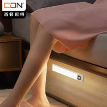 Sidon lighting rechargeable magnetic led body sensor light wireless kitchen light strip wardrobe cabinet light