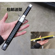 Longquan artisan knife sword stainless steel short sword integrated short knife outdoor vehicular anti-body small knife living room The sword unopened