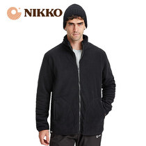 Ri Gao new double-sided fleece jacket mens outdoor fleece womens thick warm autumn and winter coat cardigan couple