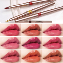Lip pen Lip liner pen Female hook line beginner non-stick cup lipstick pen Waterproof long-lasting non-bleaching Automatic
