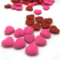 Special tennis racket heart-shaped love silicone shock absorber shock absorber shock absorber can not be hit